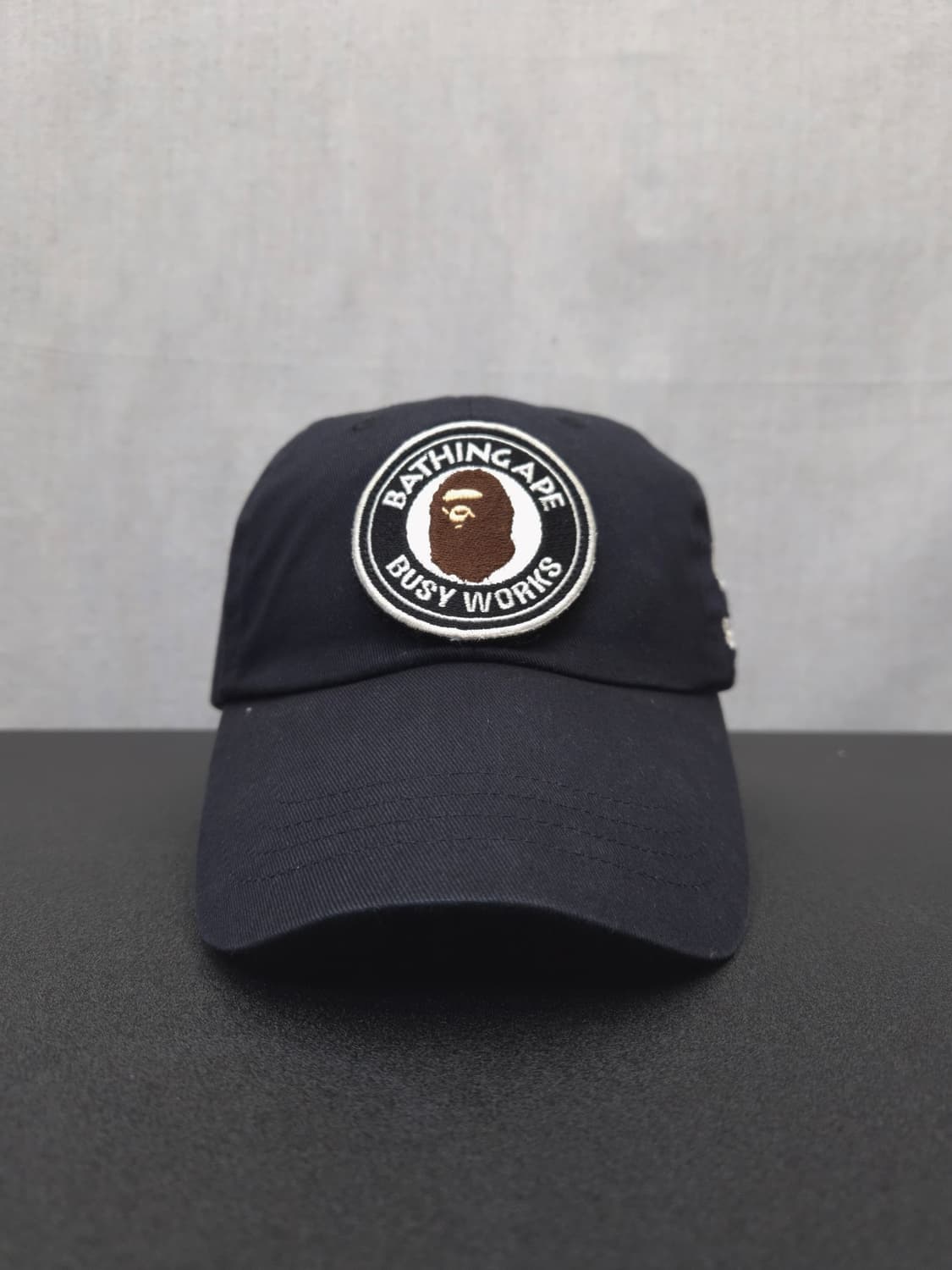 BAPE 베이프 Busy Works 볼캡 블랙 상품이미지1