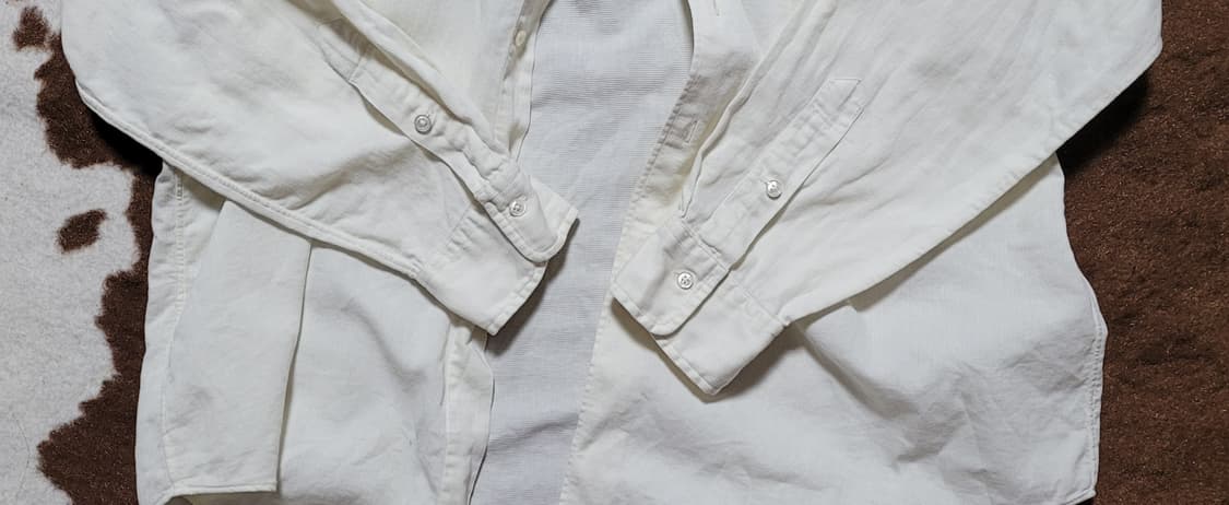폴로 랄프로렌 남성용 아이보리 남방(XL) 상품이미지5