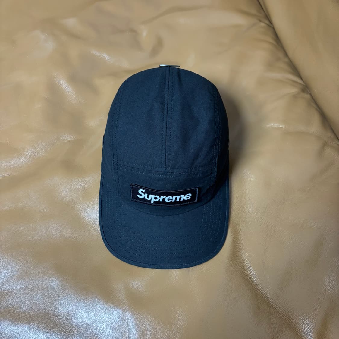 Supreme 슈프림 24fw 밀리터리 워시드 블랙 캠프캡 모자 상품이미지5