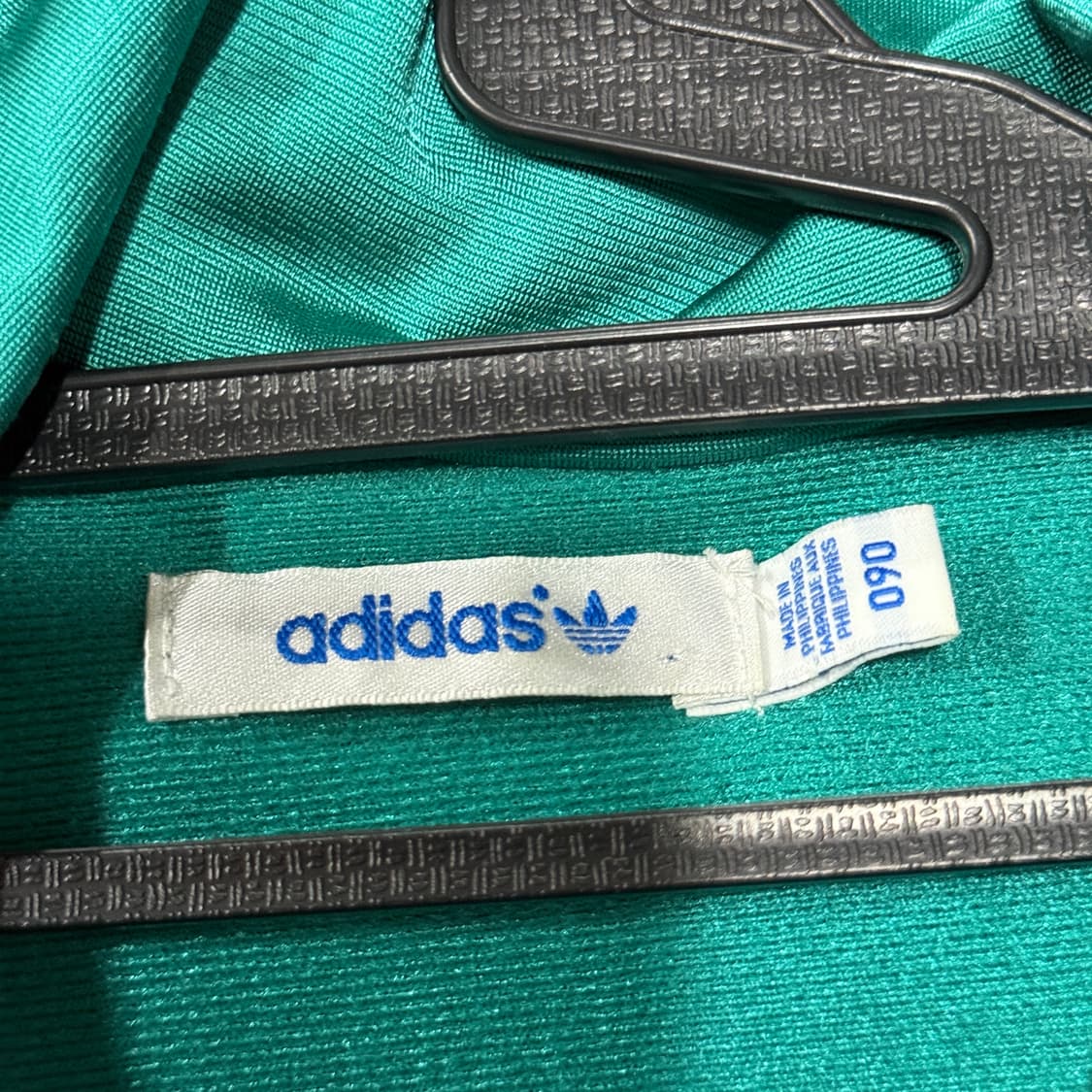 레어 아디다스 파이어버드 민트 , 그레이 배색 집업 져지 자켓 상품이미지5