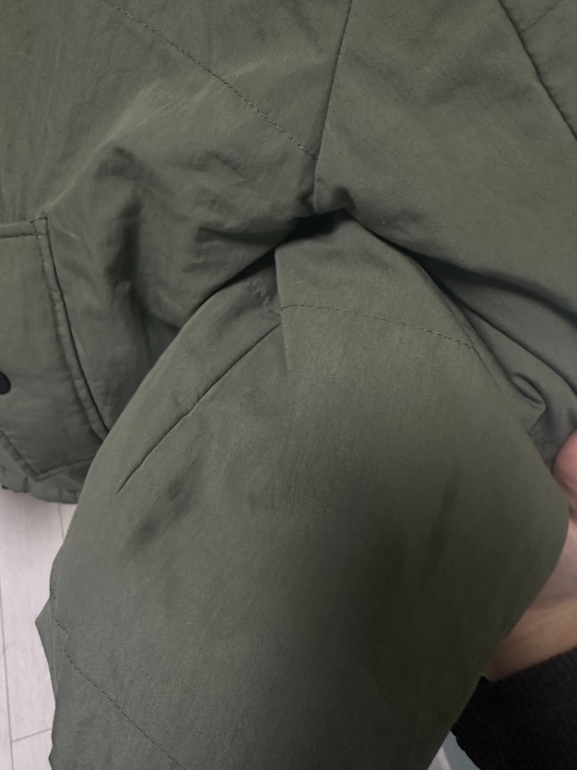 EERHOUSE 카키 리버시블 점퍼  상품이미지4