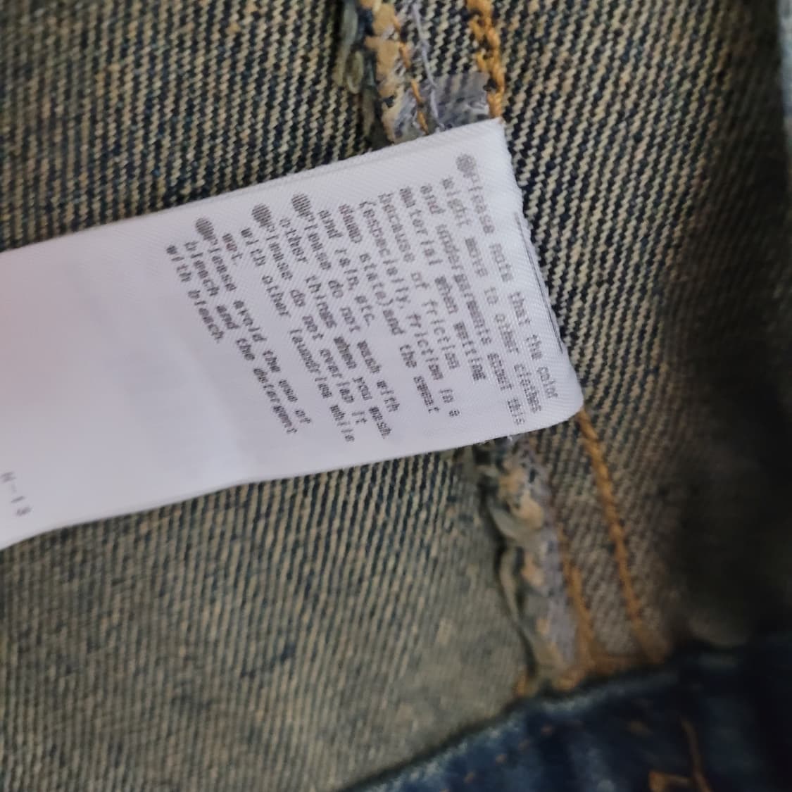 BROWNY 데님 스트릿 청자켓 M 사이즈 상품이미지10