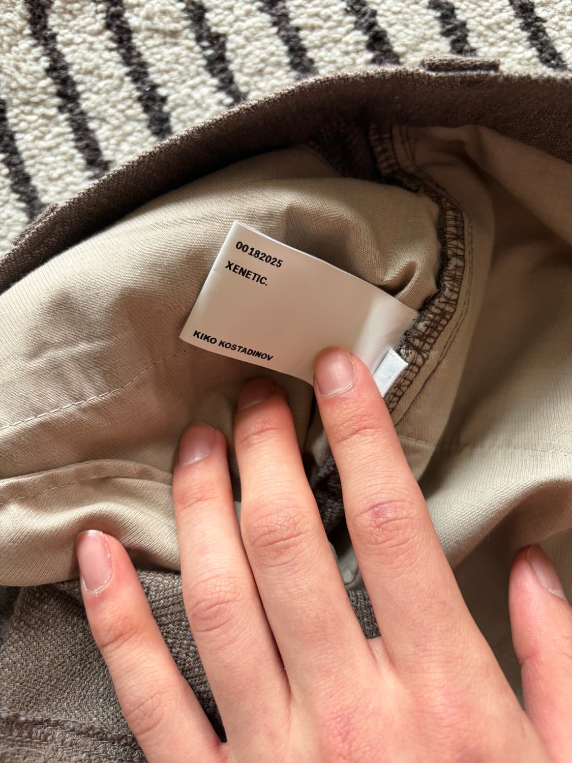 Kiko Kostadinov INEX snap pants size 50 상품이미지3