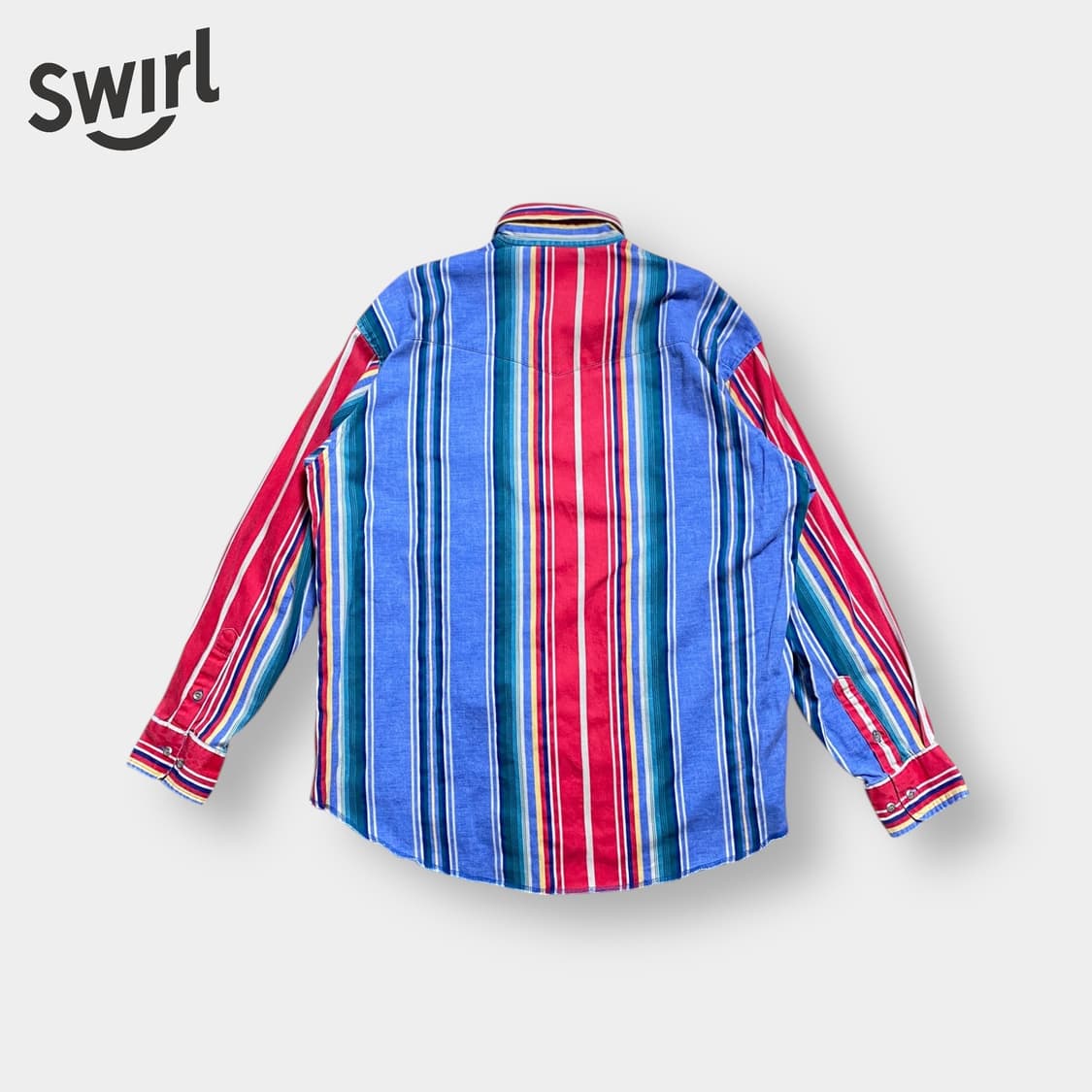 🌊90s wrangler multi color shirts 상품이미지3