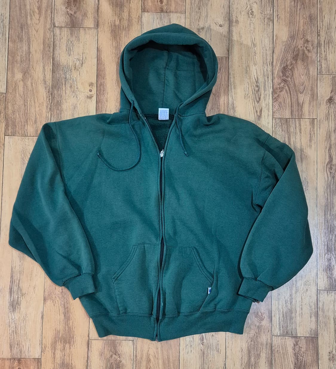 러셀 후드집업 그린 메이드인 usa 상품이미지1