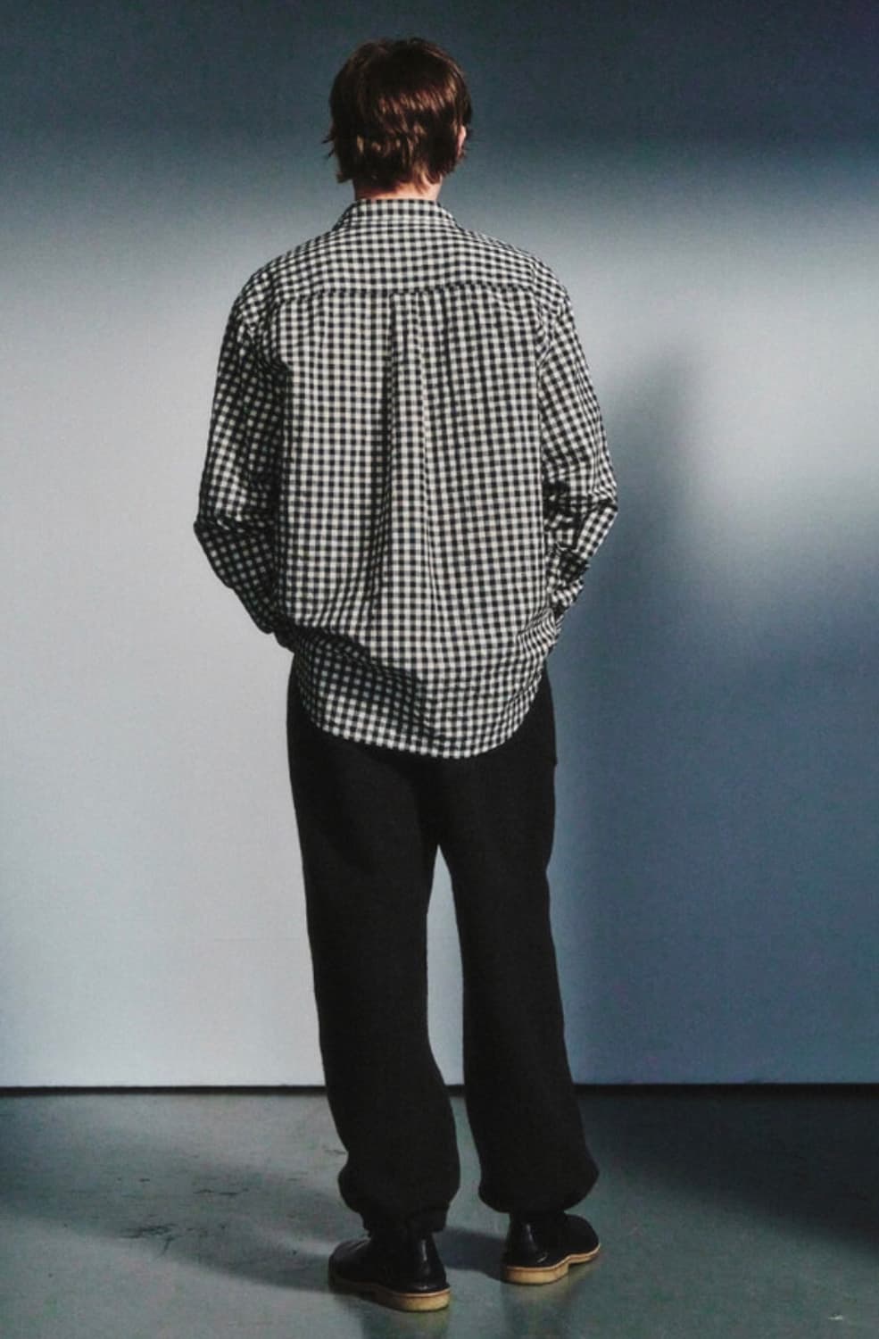 ART IF ACTS GINGHAM CHECK OXFORD SHIRT L 상품이미지2