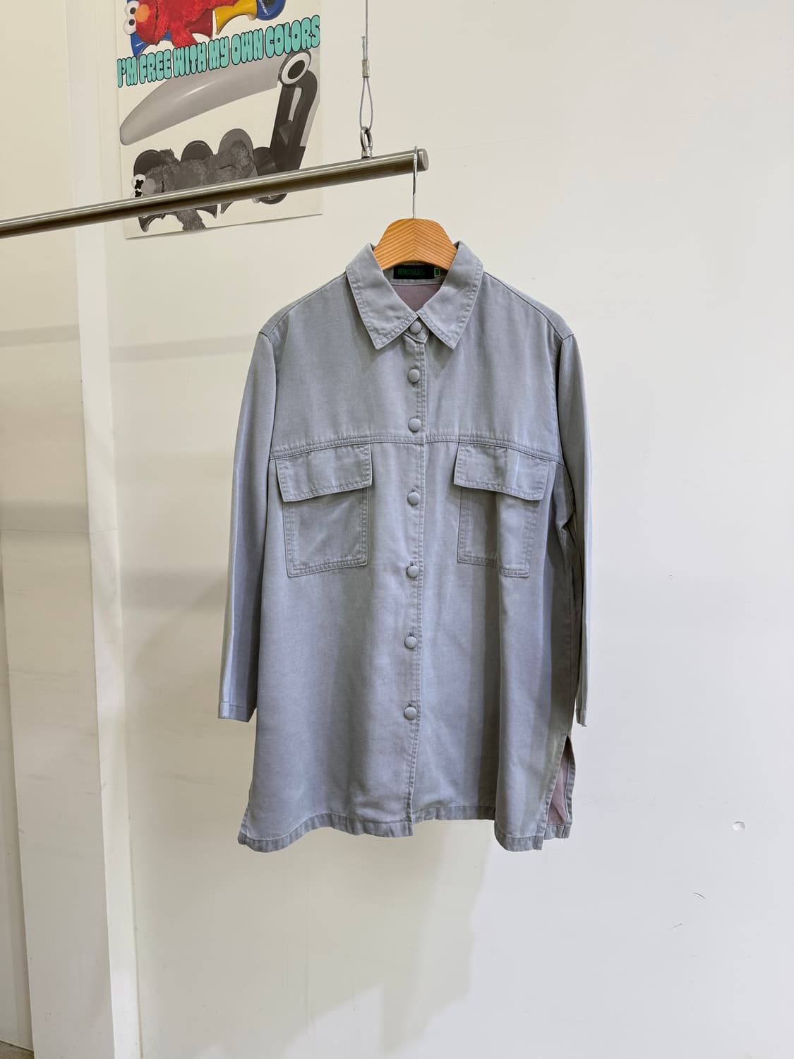 빈티지 MICMAC (Made in Japan) 셔츠 자켓 상품이미지1