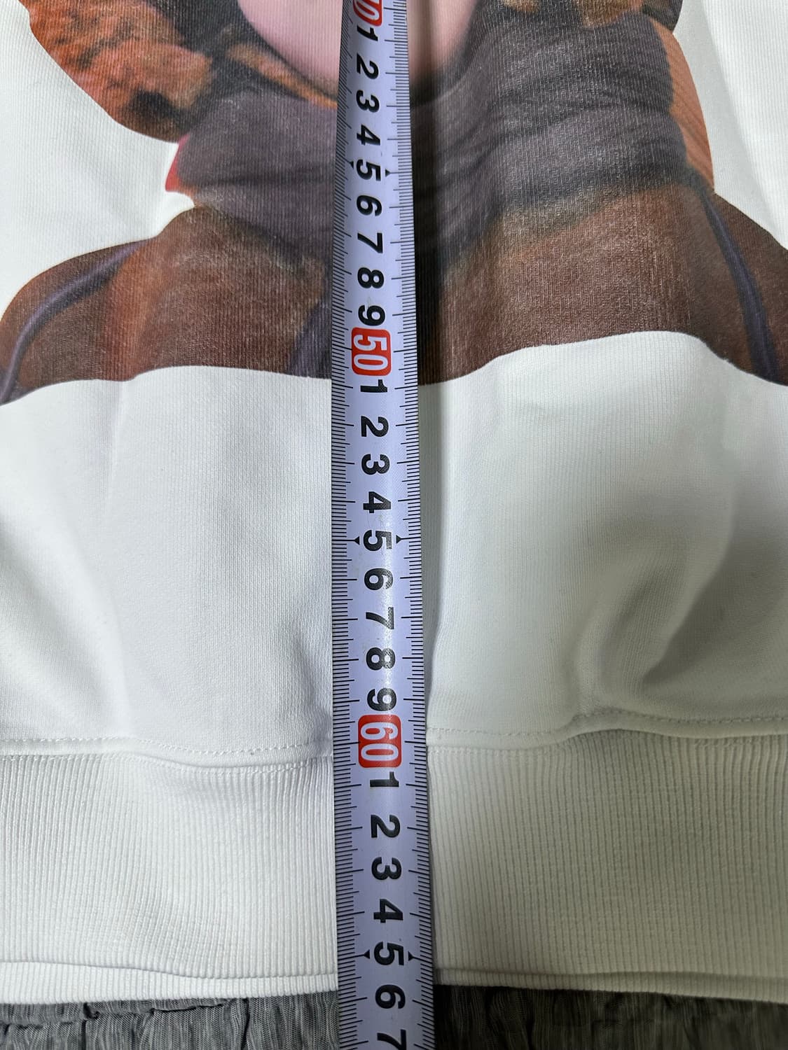 아크메드라비 흰색 후드티 프린팅 상품이미지8