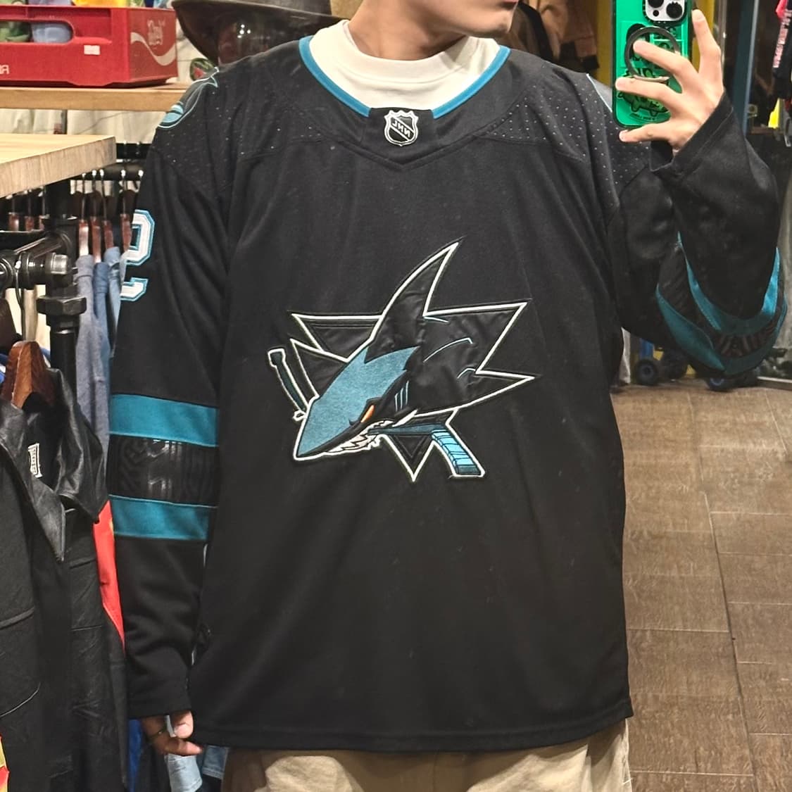 [HI] 아디다스 NHL 하키 져지 블랙 상품이미지1
