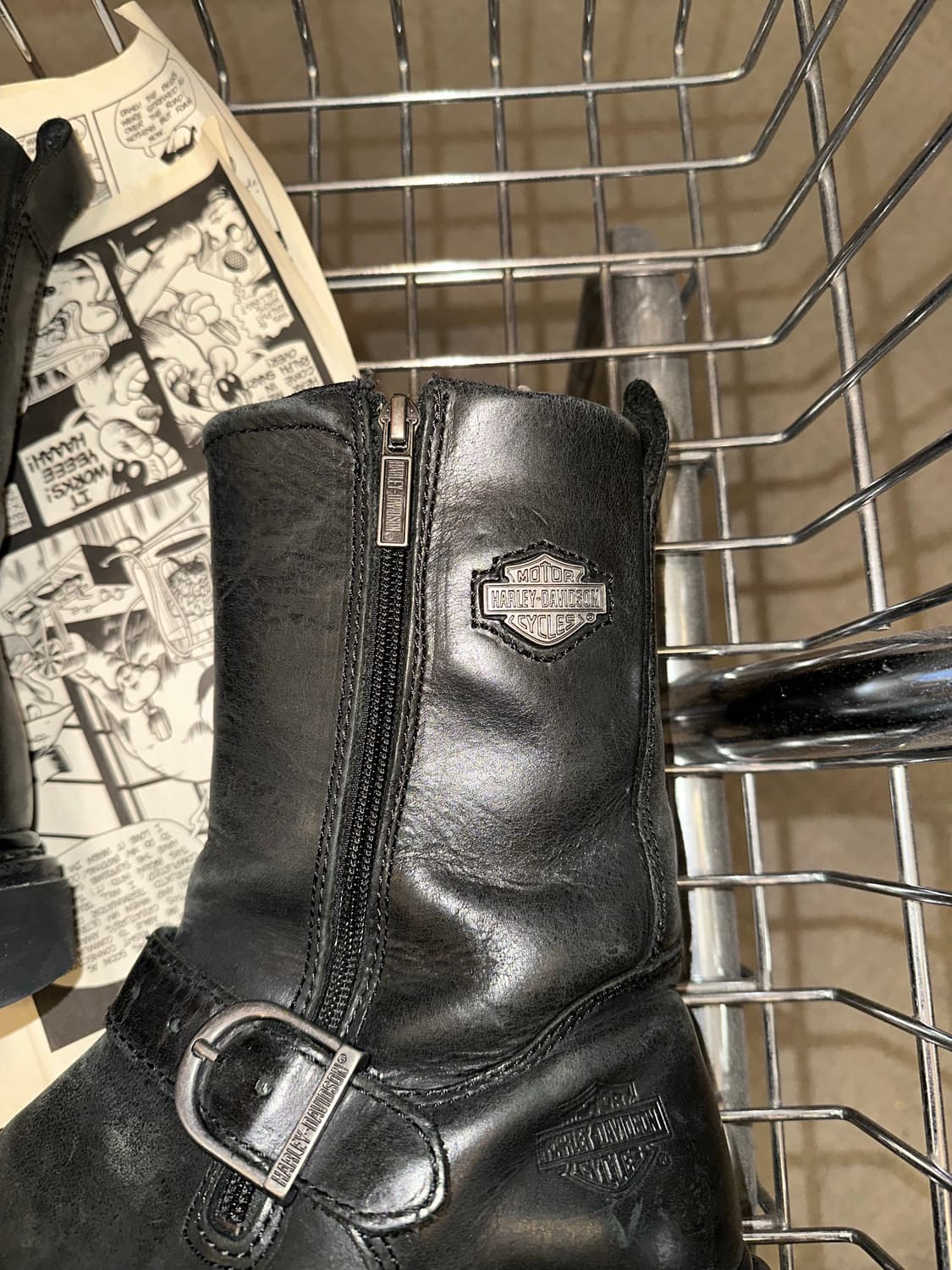 Harley Davidson startex motorcycle boots 상품이미지7