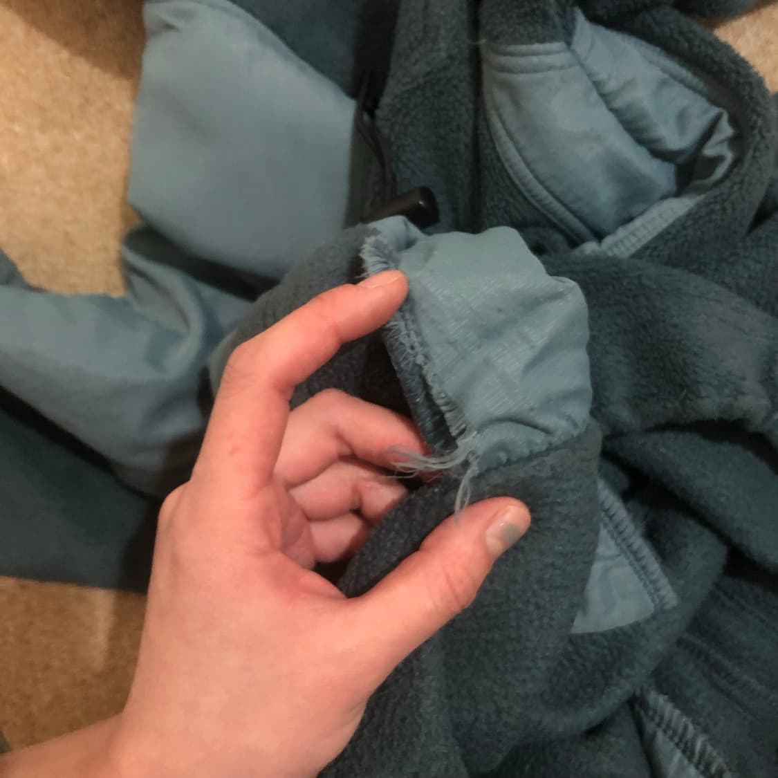 빈티지 퓨마 후리스 아노락 상품이미지4