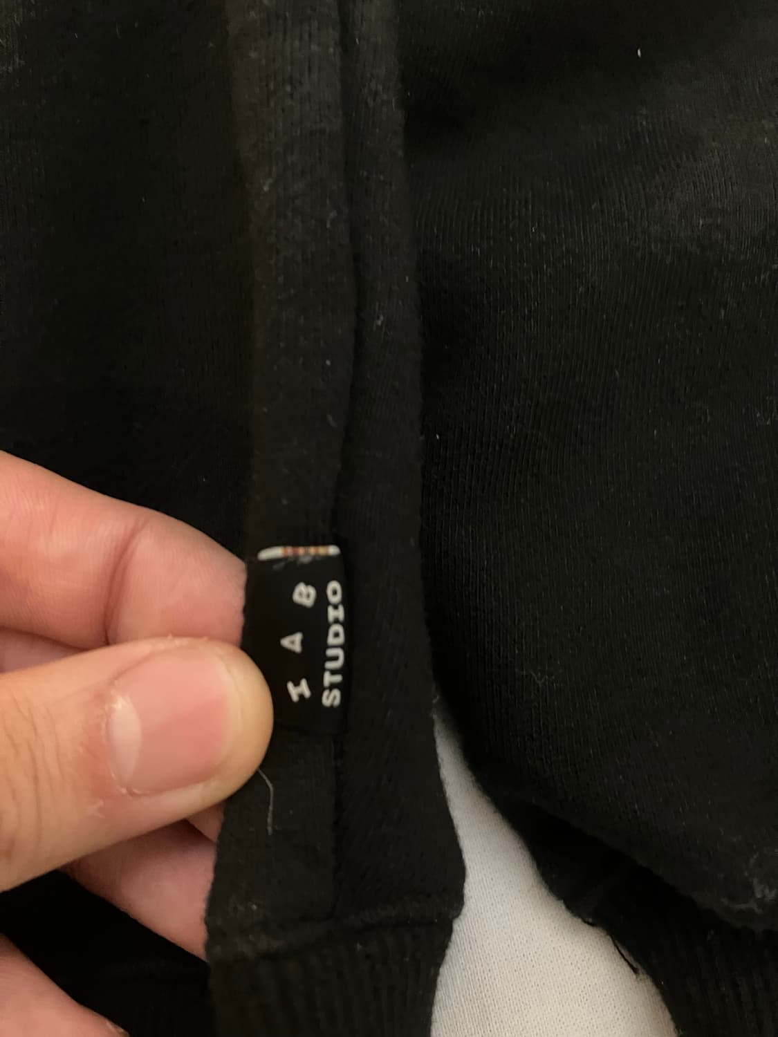 아이앱 스튜디오 X JTBC 후드집업 블랙 상품이미지5