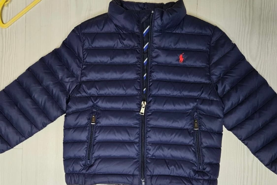정품 폴로랄프로렌 네이비 경량패딩 새상품 상품이미지1