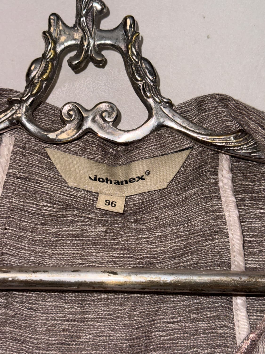 Johanex pink brown rose lace linen jk 상품이미지8