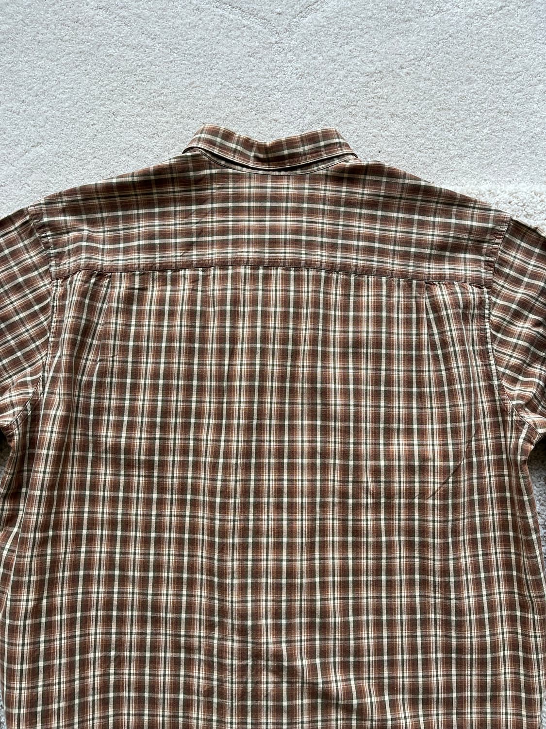 엘엘빈 컷오프 체크 셔츠 (105) 상품이미지10