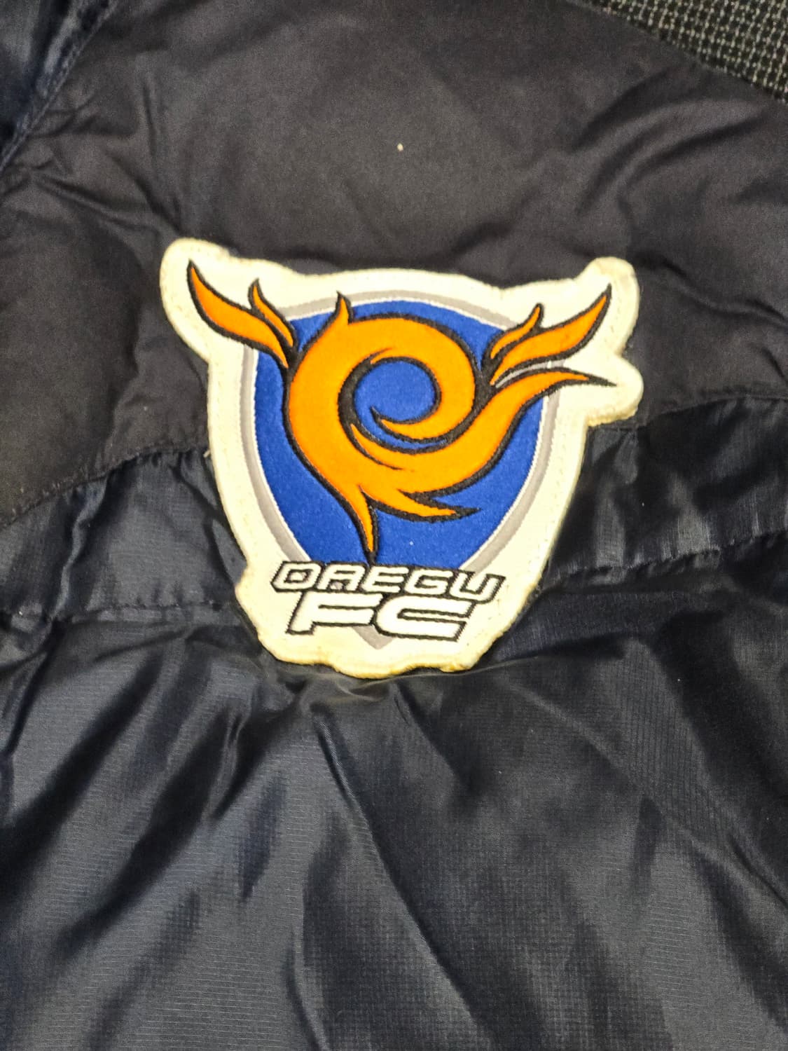 험멜 대구FC 오리털  패딩 XL 네이비 70/57  상품이미지5