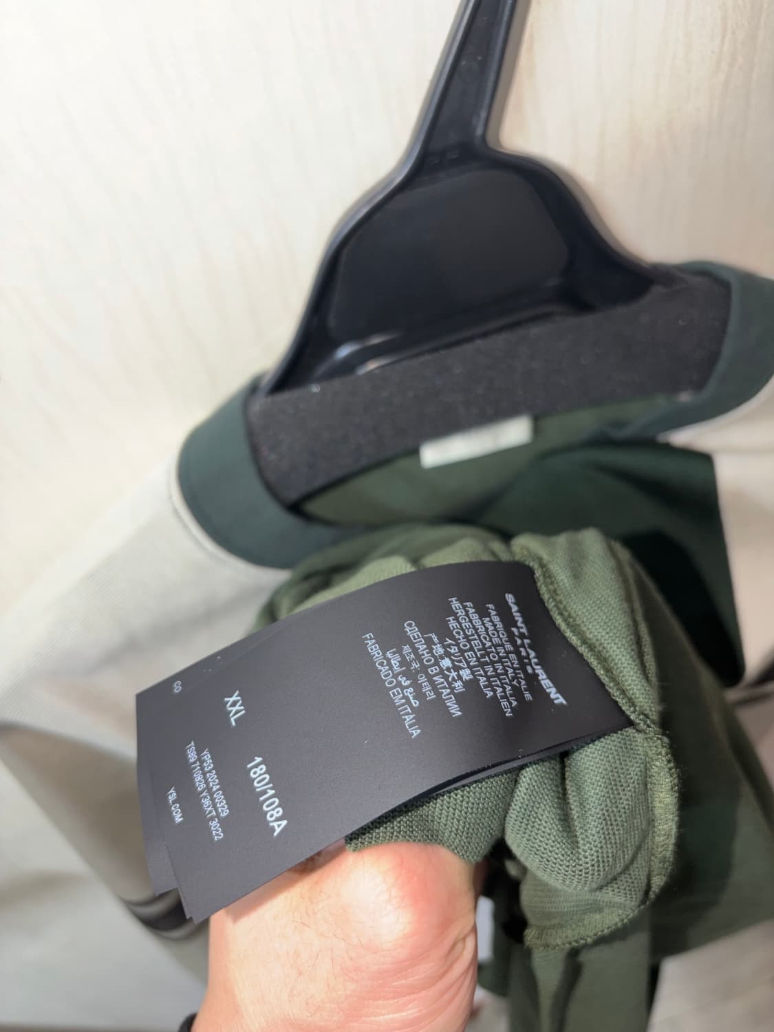 생로랑 / 리브고쉬 로고 티셔츠 / 2XL 상품이미지6