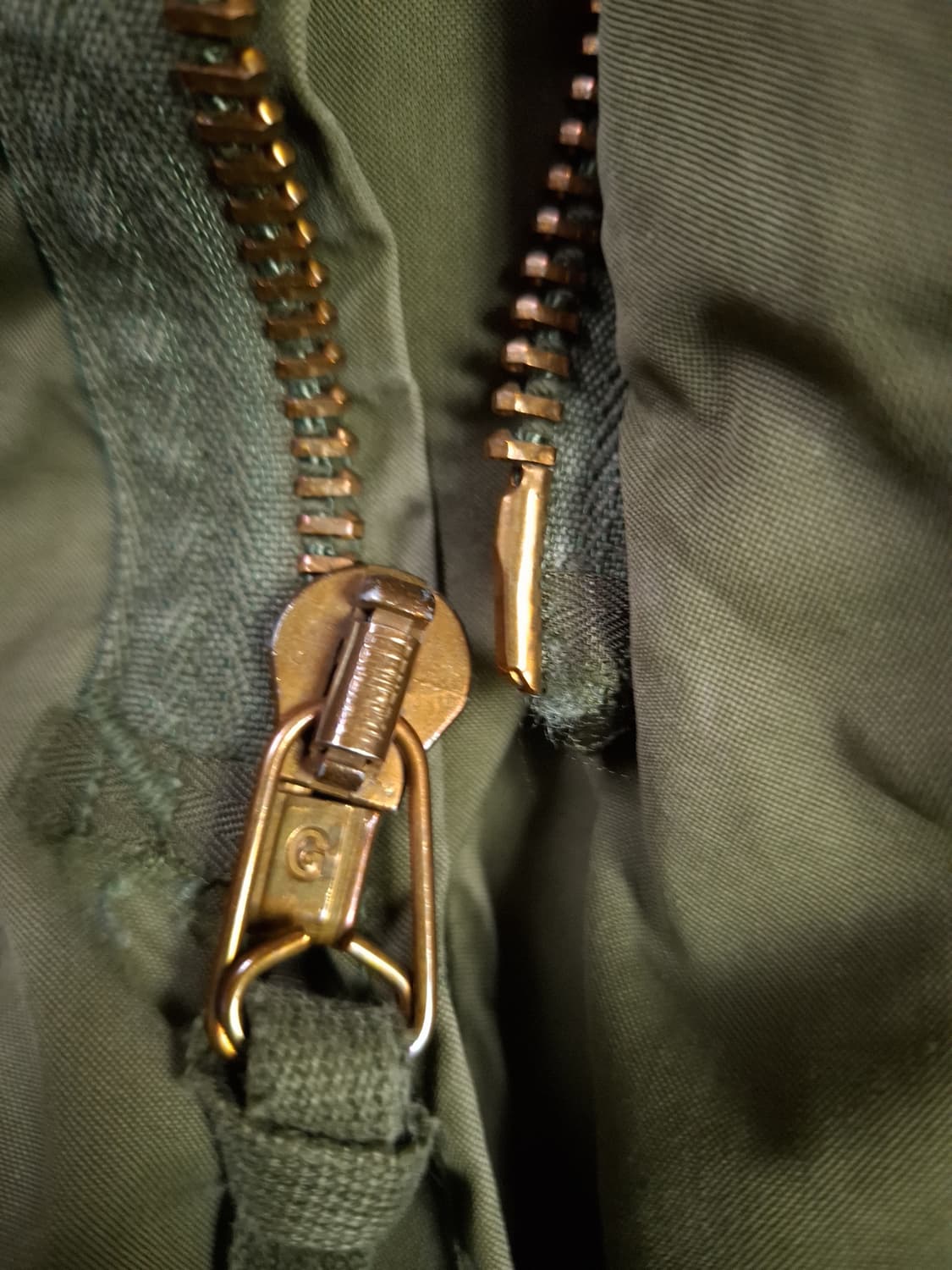 오리지날 미군 M-65 개파카 스몰사이즈 풀셋트 상품이미지8