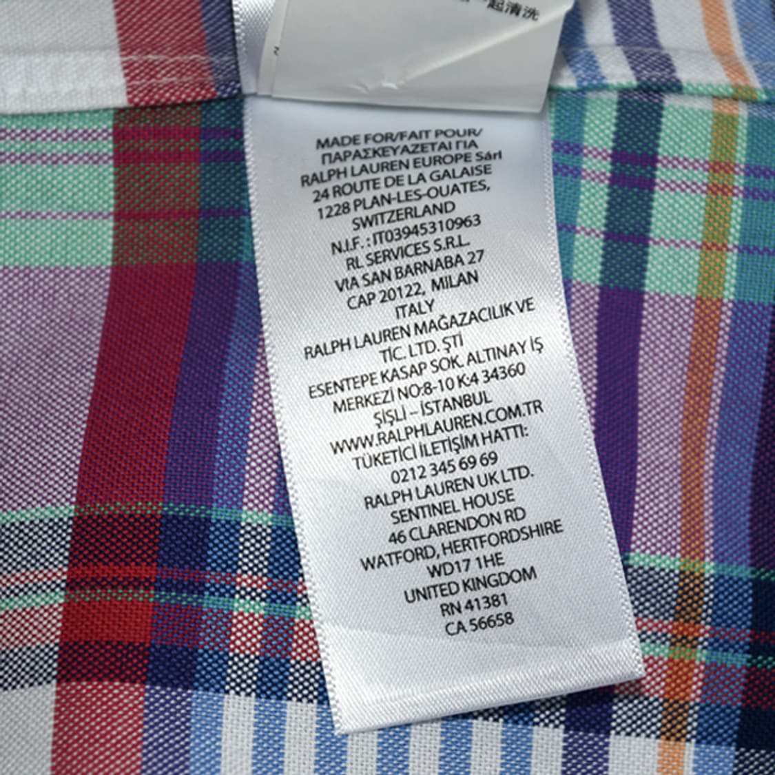 POLO RALPH LAUREN classic fit 체크셔츠 상품이미지10