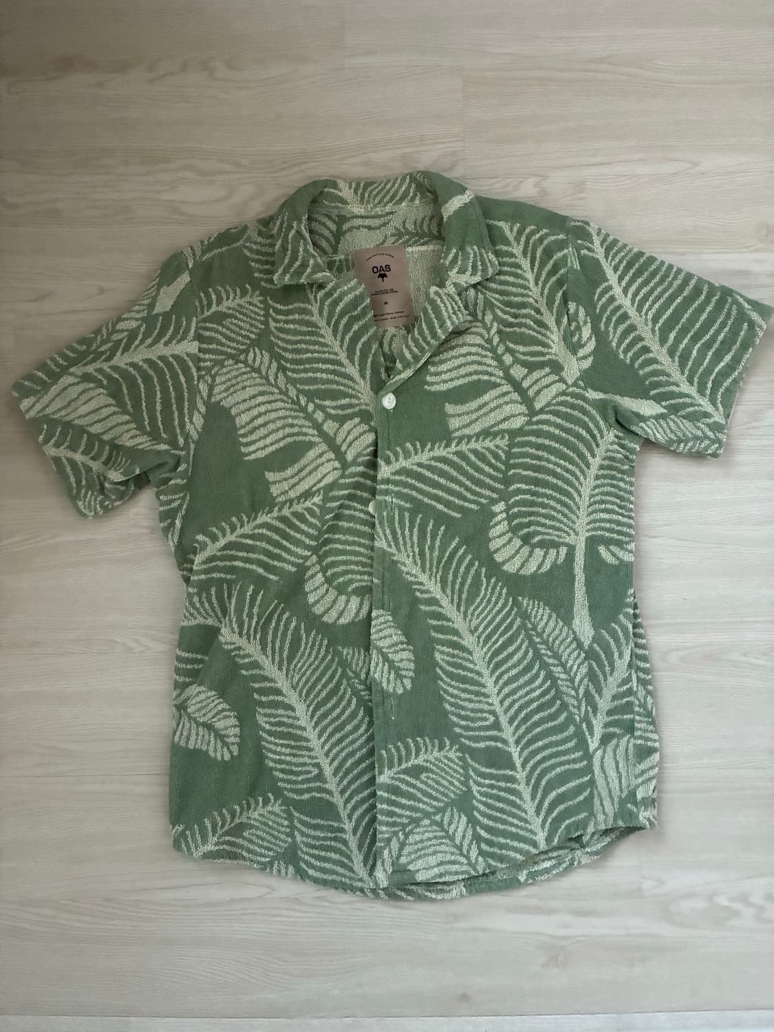 oas 오아스 테리 셔츠 상품이미지1