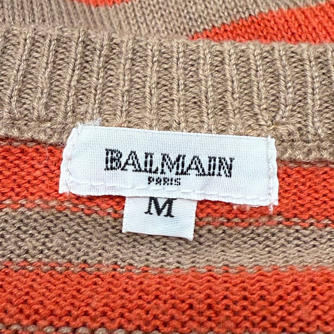 [정품/M] 발망 스트라이프 집업 가디건 b17 상품이미지5