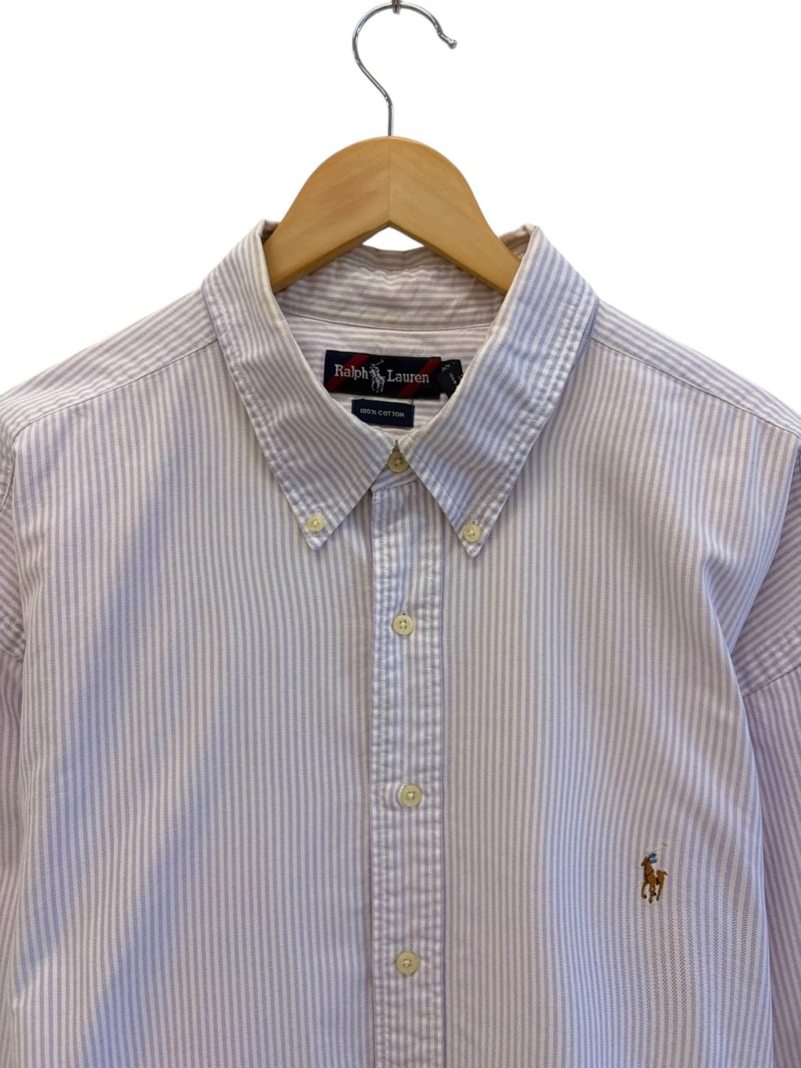 90s 폴로 스트라이프 빅 셔츠 (XXXL) 상품이미지2