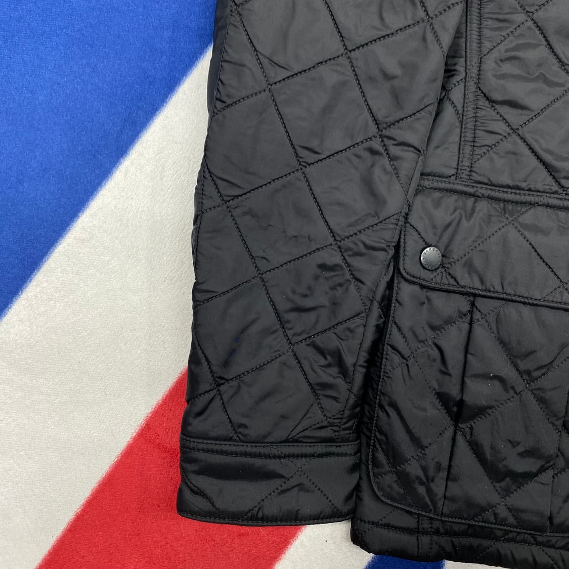 바버 인터내셔널 퀼팅자켓 M  상품이미지4