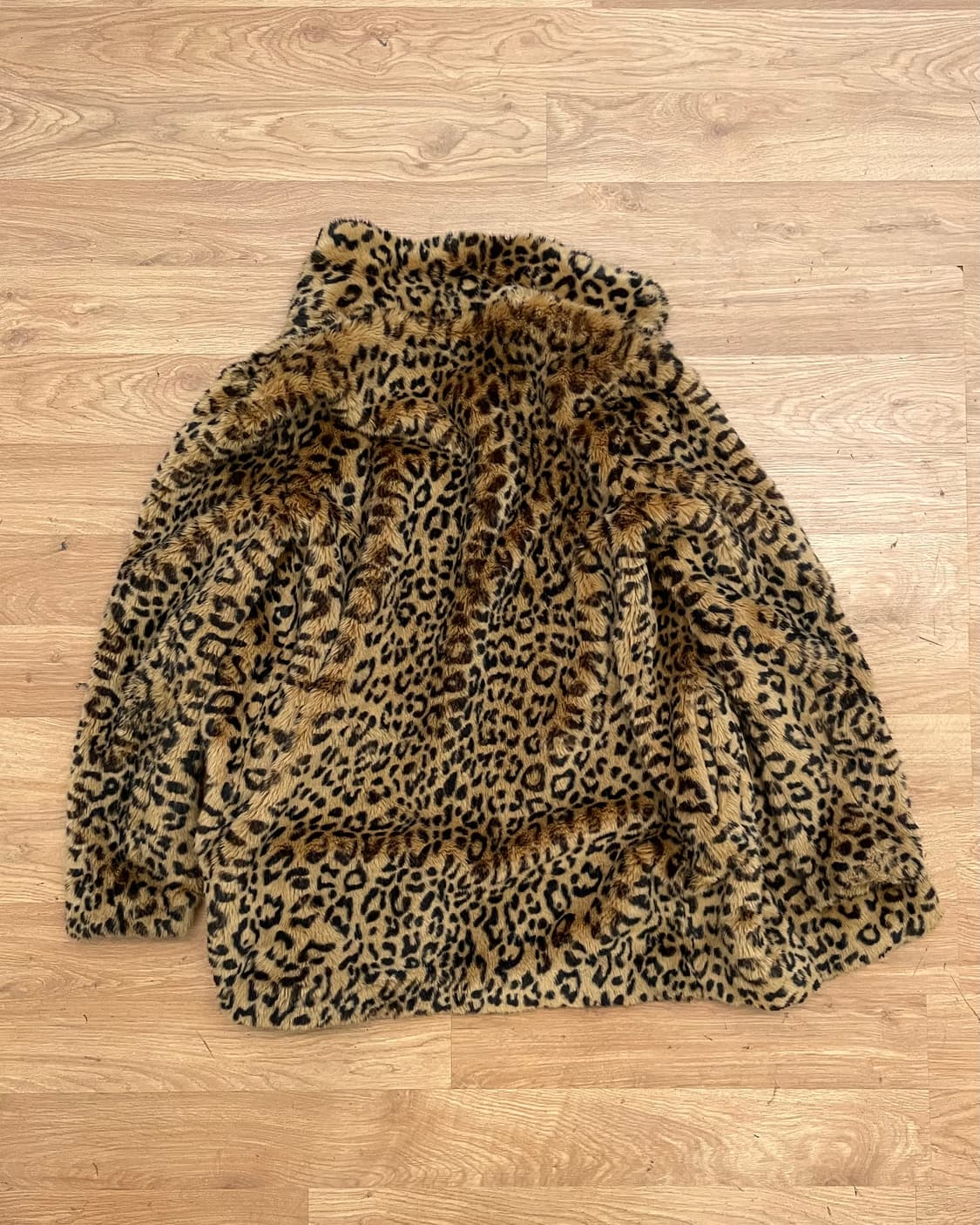 자라 레오파드 퍼 코트 M 상품이미지2
