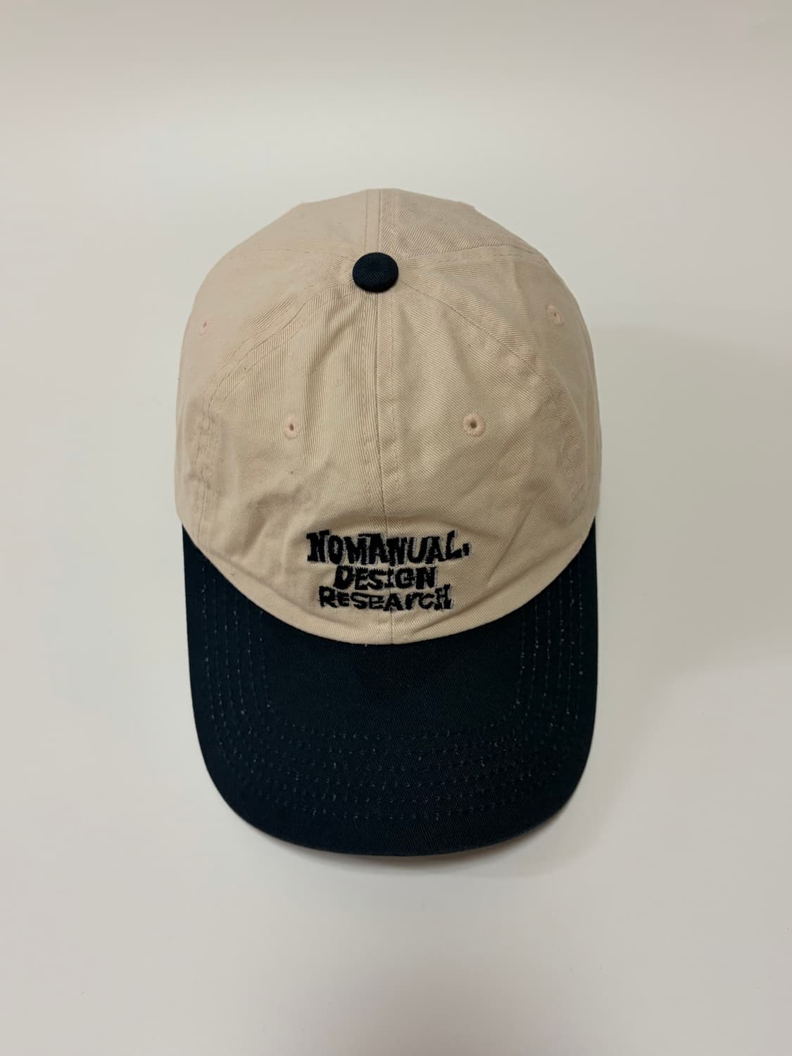 노매뉴얼 배색 볼캡 상품이미지1