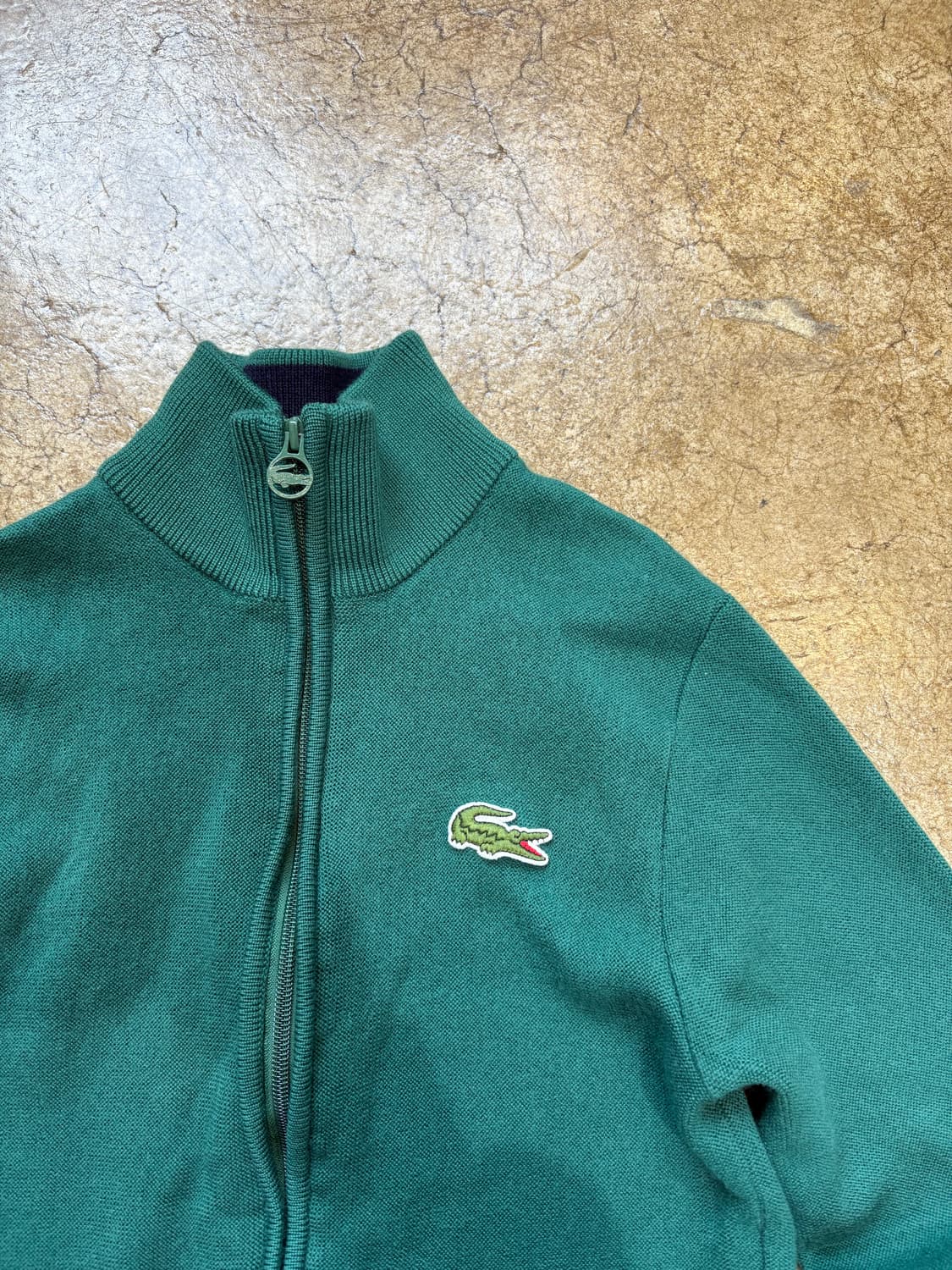 라코스테 울 니트 집업 자켓 상품이미지4