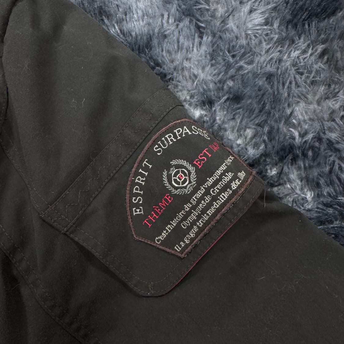 투티/0094 killy 아식스 블랙 워크 크롭 자켓 밀리터리 상품이미지6