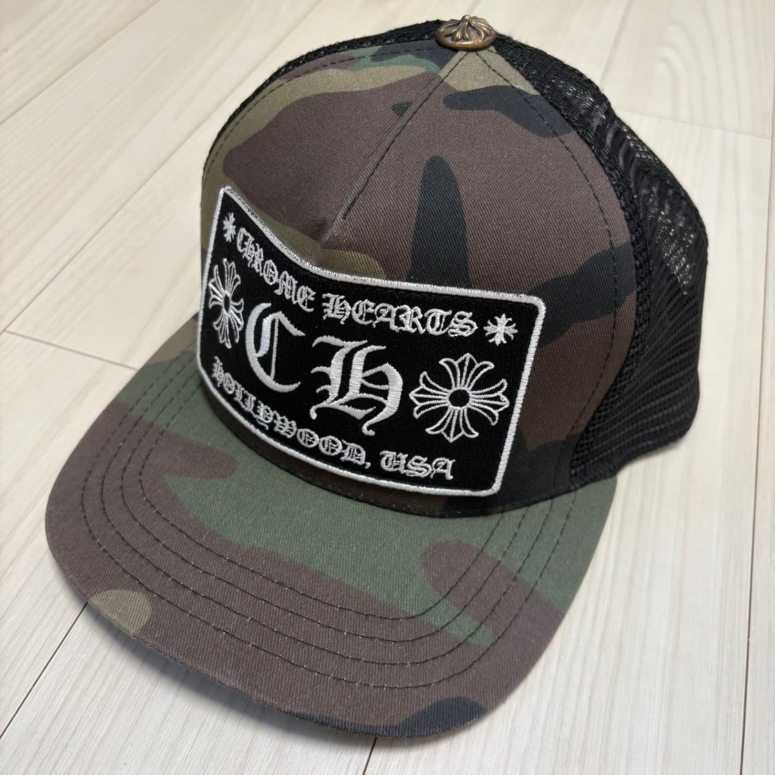 크롬하츠 CH 할리우드 트러커 햇 카모 모자 상품이미지1