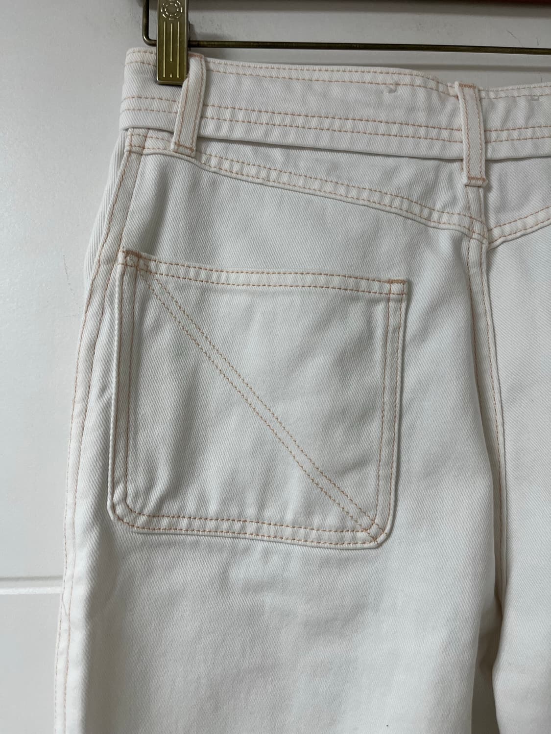 IRO 화이트 데님 상품이미지5