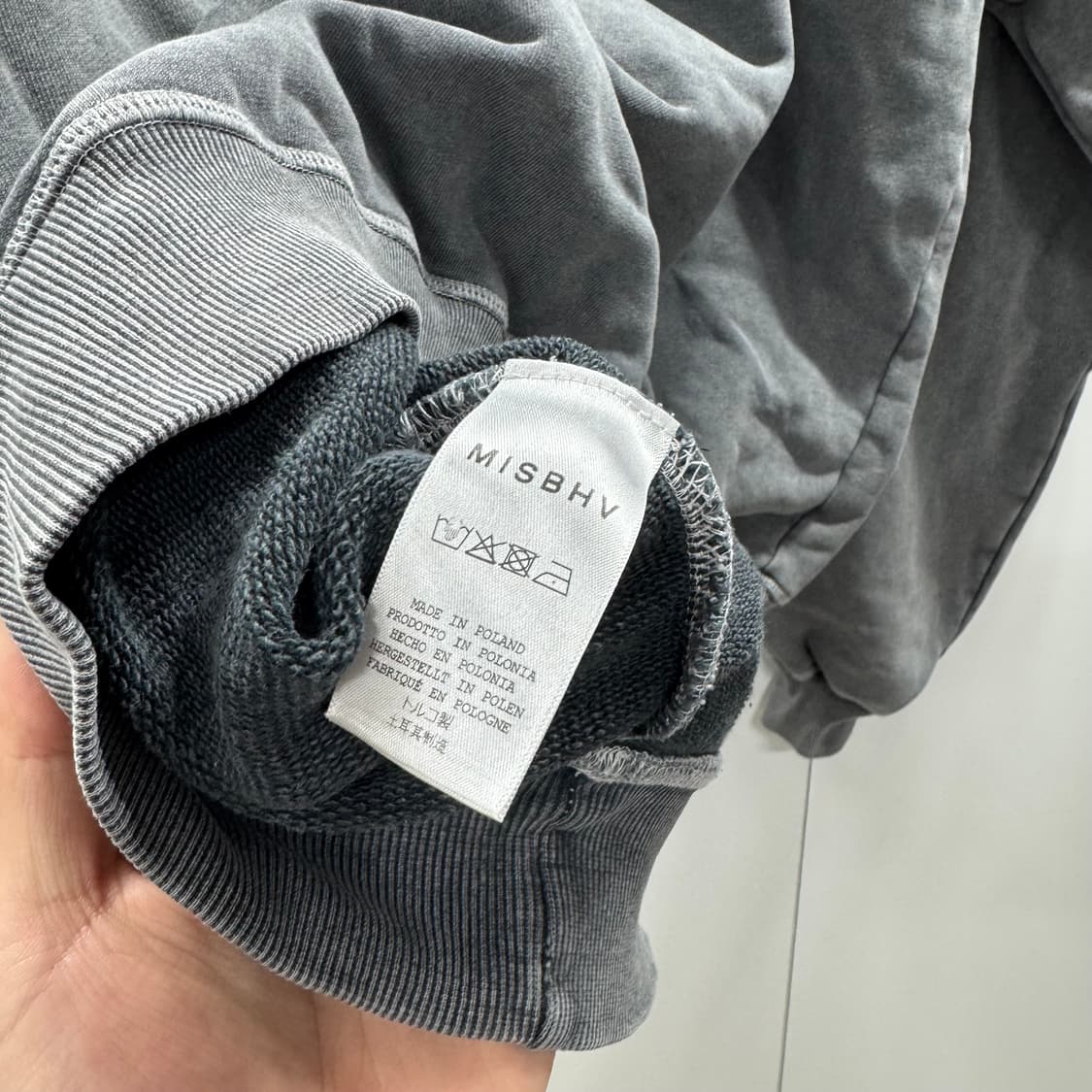 미스비헤이브 스웻셔츠 M 상품이미지4