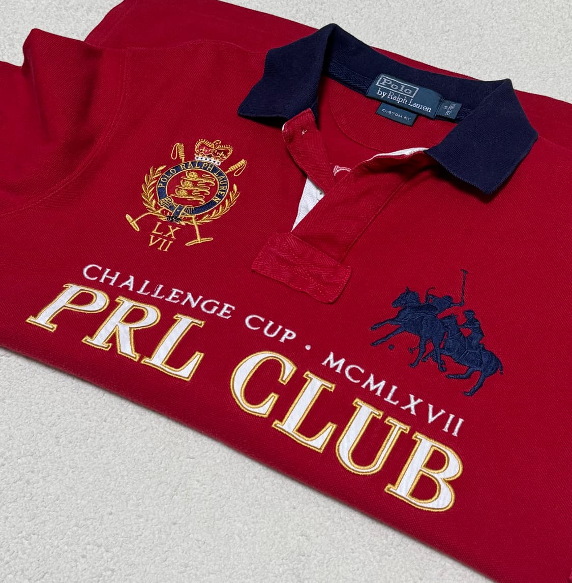폴로 랄프로렌 빅포니 PRI CLUB 딥레드 pk 반팔  상품이미지5