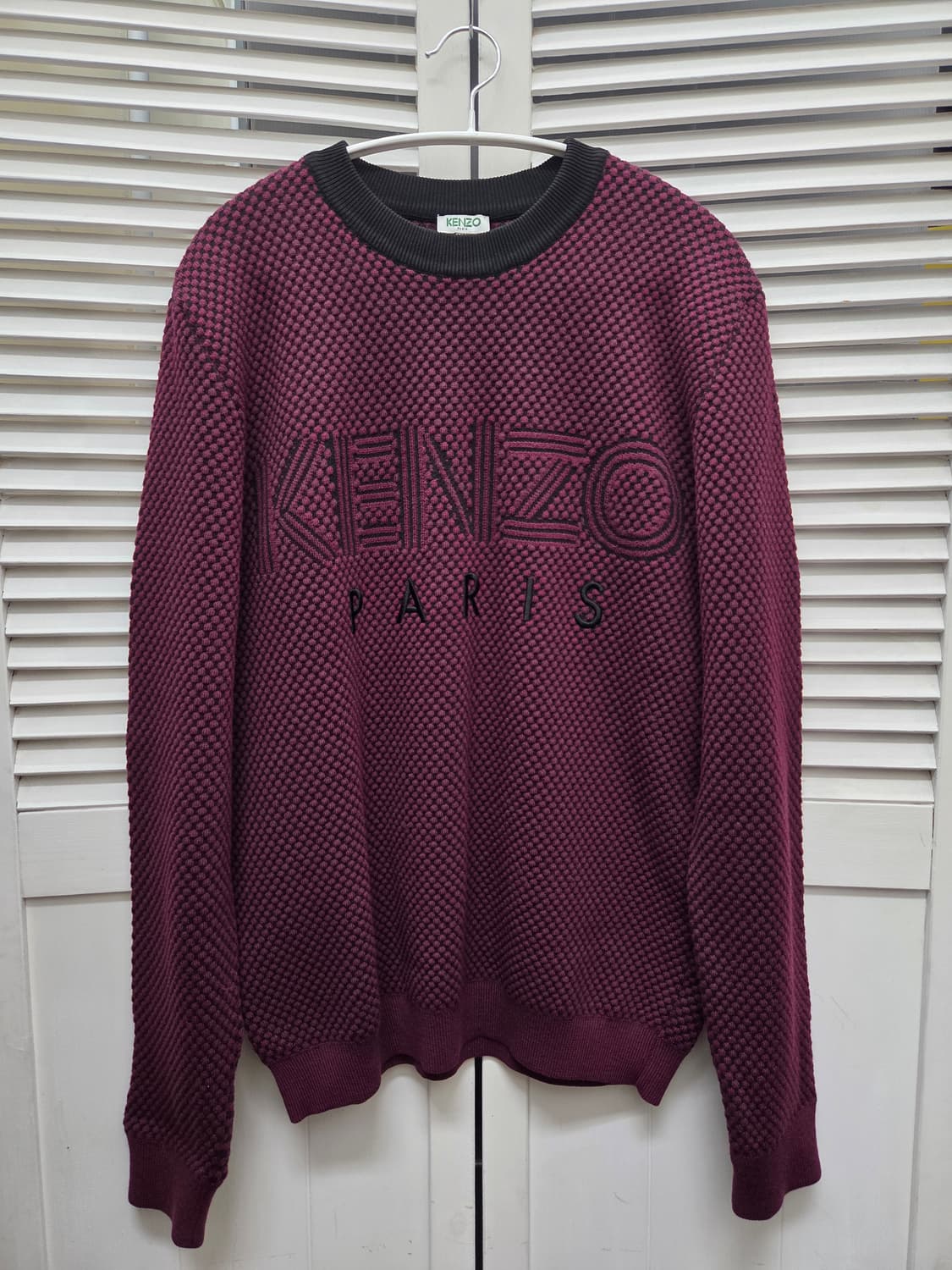 겐조 파리 와플 울 니트 스웨터 상품이미지1