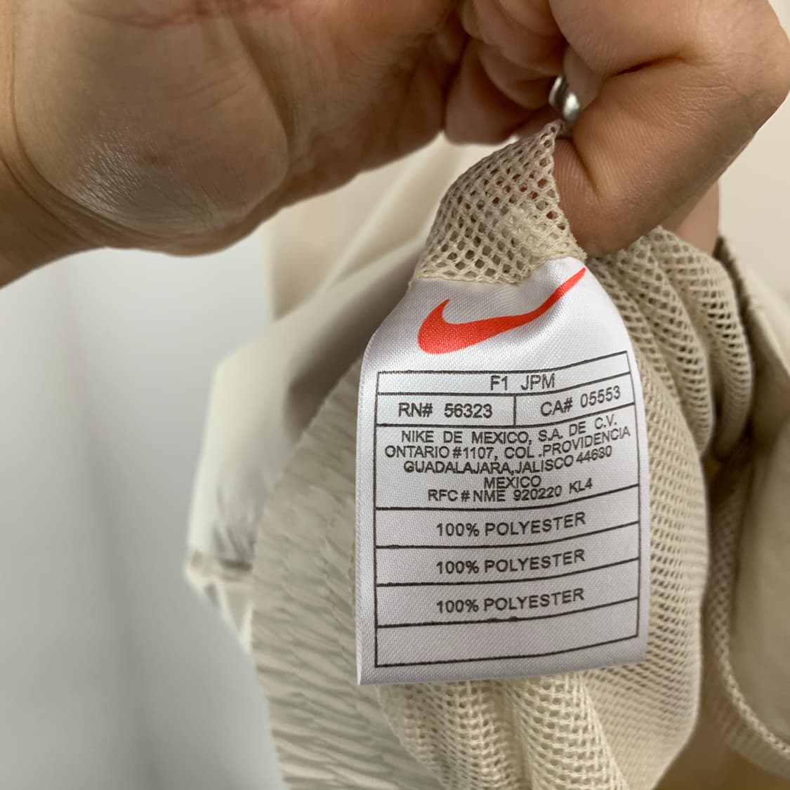 나이키 스우시 타이거 우즈 아이보리 베스트 상품이미지7