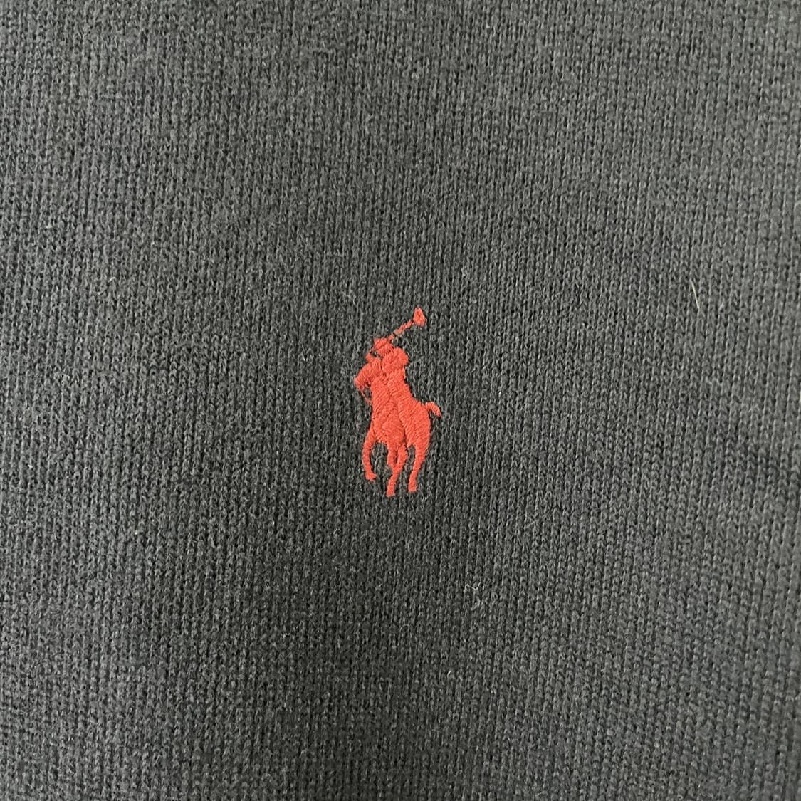 폴로 네이비 반집업 니트 상품이미지4