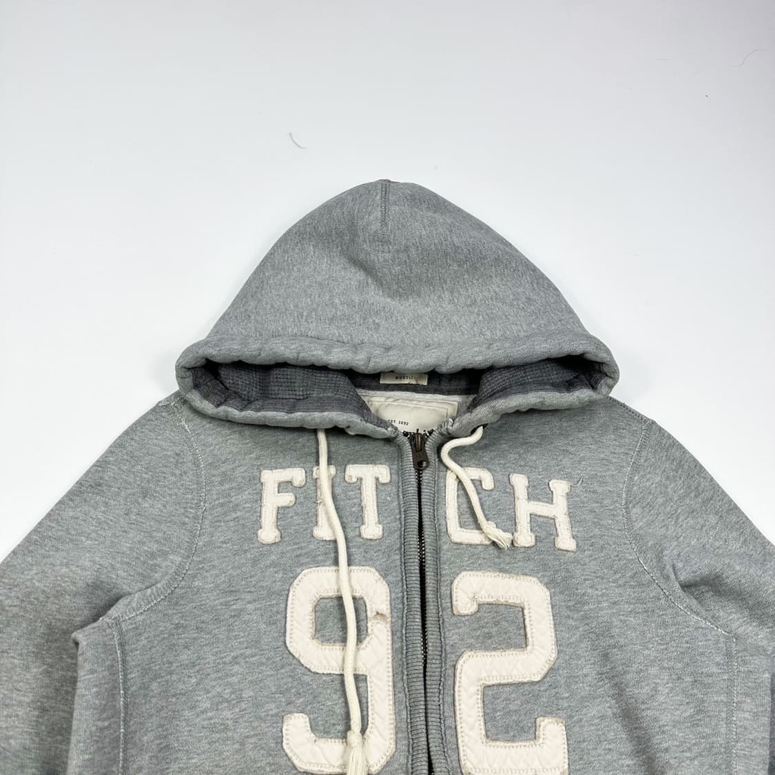 아베크롬비 A&F 피치 그레이 후드집업 (M) 상품이미지1