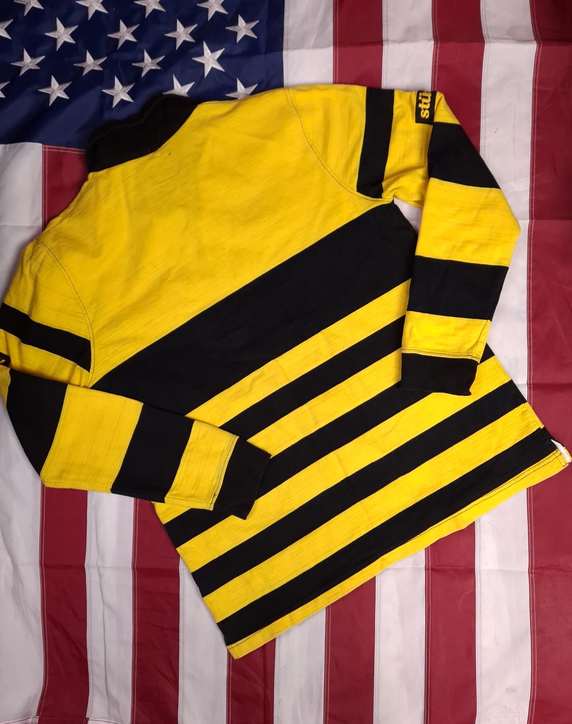 오리지날 스투시 스트라이프 럭비 셔츠 상품이미지7