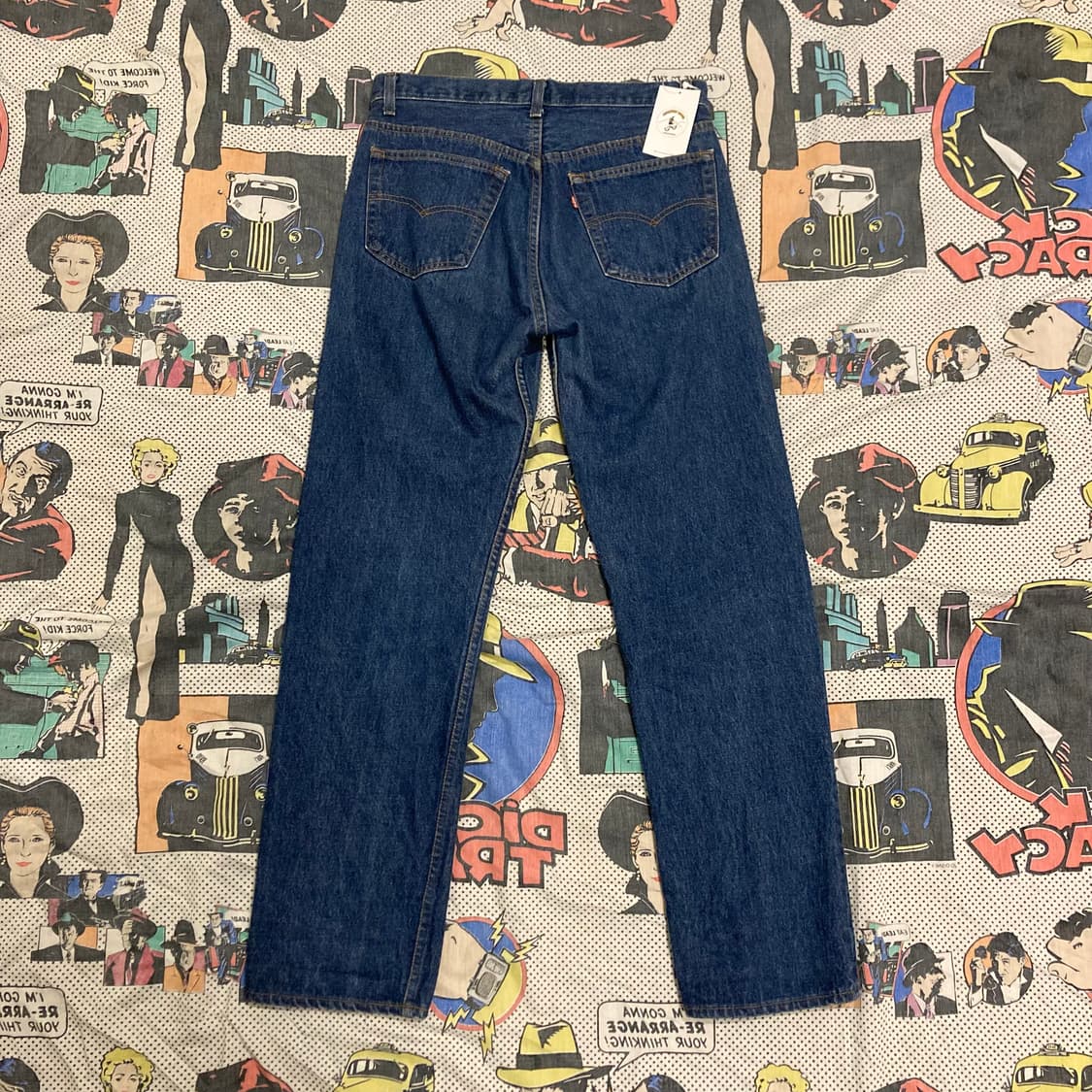32) 80s USA 빈티지 리바이스 501 데님 팬츠 상품이미지3