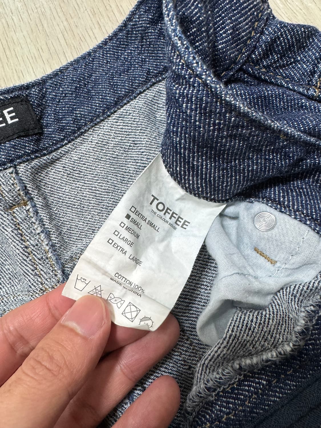 토피 데님 팬츠 상품이미지3