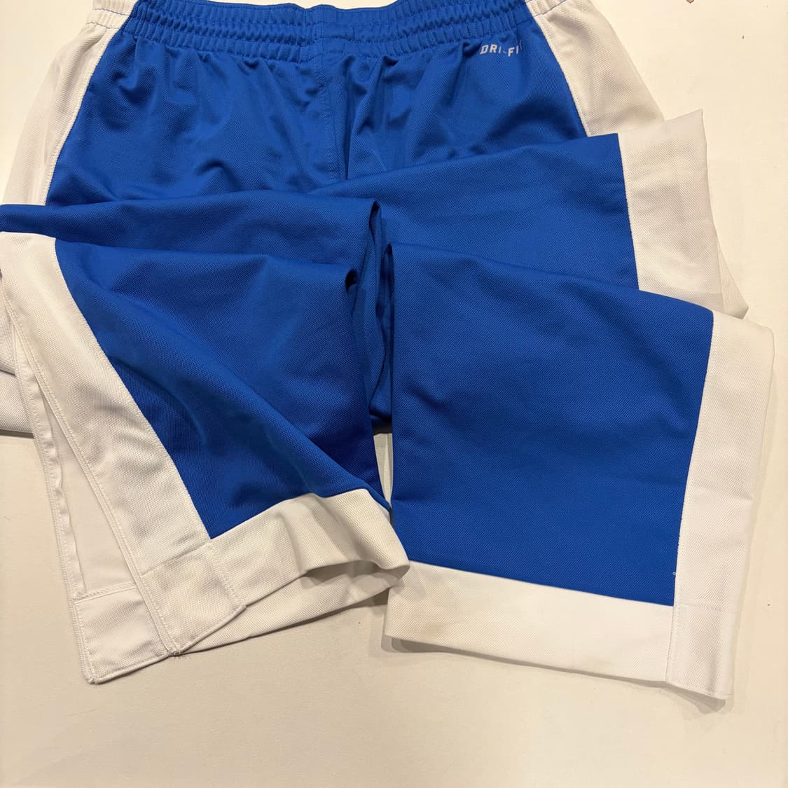 [L] 10s 나이키 와이드 파란색 트랙 팬츠 바지 B359 상품이미지10