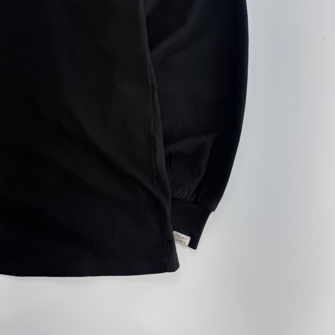 Thisisneverthat 디스이즈네버댓 스펠아웃 로고 블랙 롱슬리브 상품이미지5