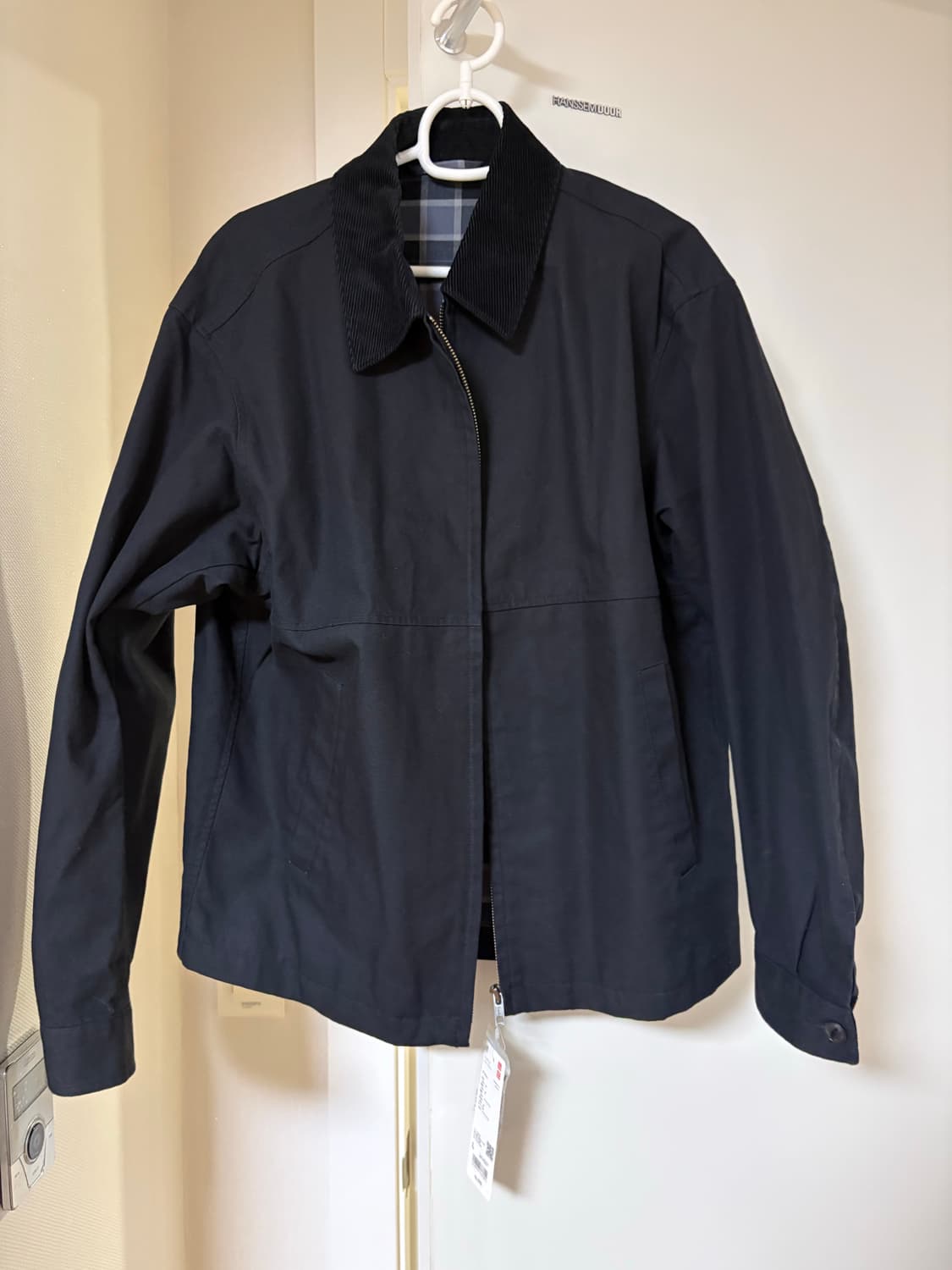 유니클로 집업 쇼트 블루종 상품이미지1