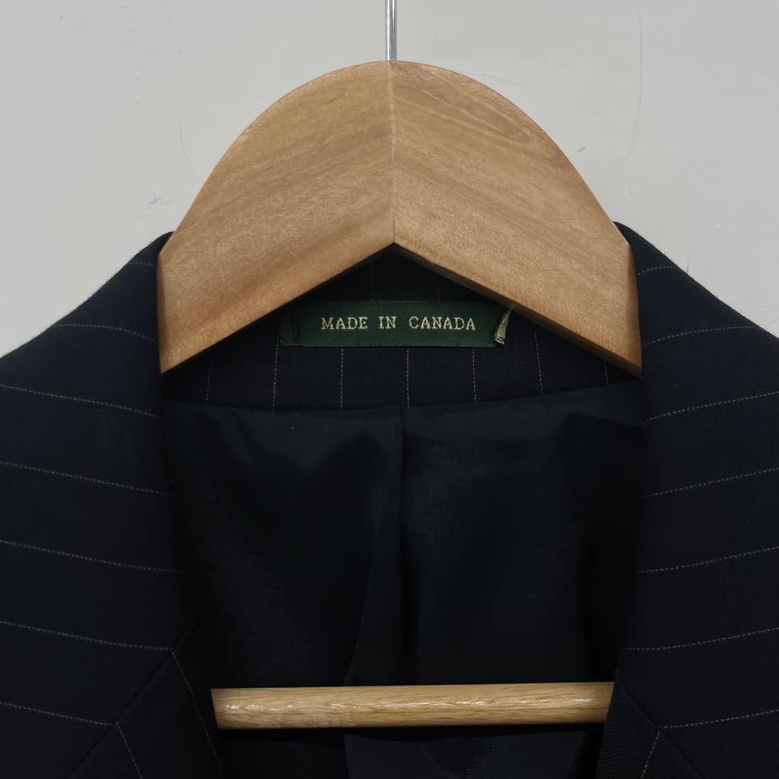 폴로 블랙 스트라이프 정장 자켓 남L 상품이미지4