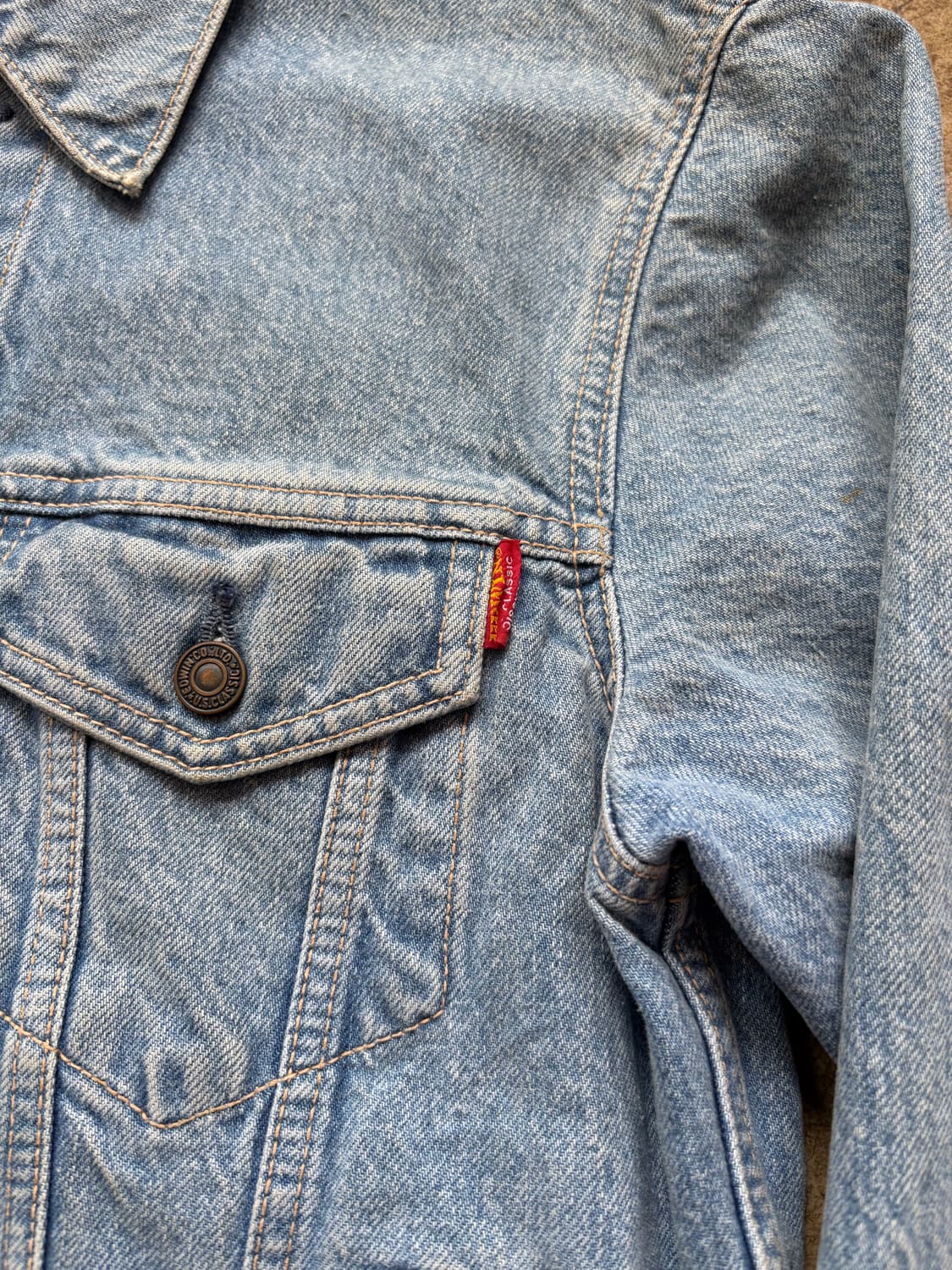 에드윈 데님 트러커 재킷 상품이미지3