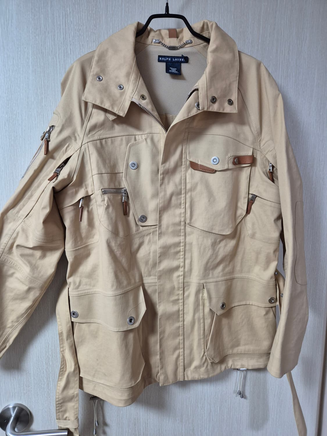 (정품) 폴로 랄프로렌 벨티드 사파리 자켓 방수 자켓 M 상품이미지3