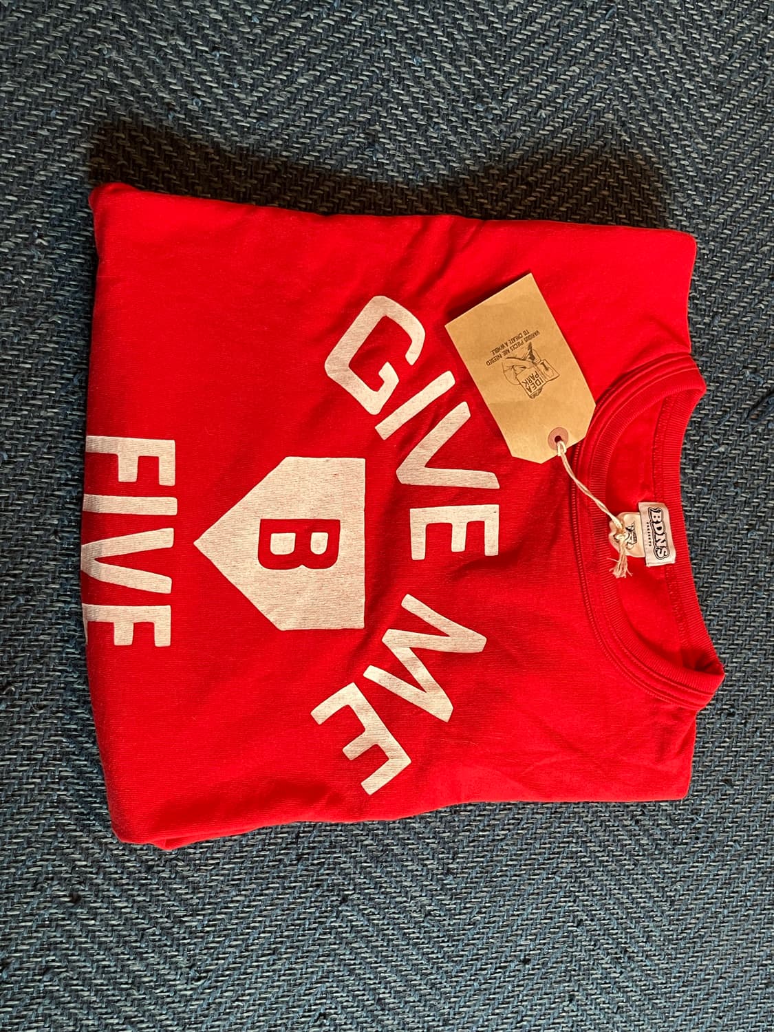 [XL]콜랙트피시스  bdns give me five T-shirt 상품이미지1