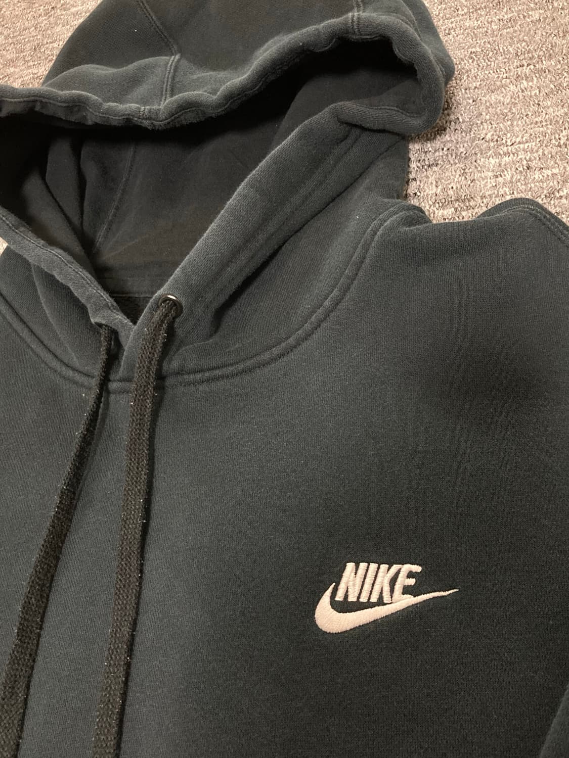 나이키 블랙 후드티 XL 상품이미지2